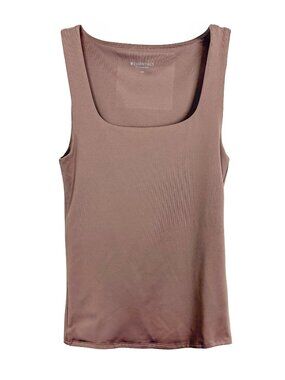 Reitmans R Essentials Mauve Taupe Contour Tank Top Small